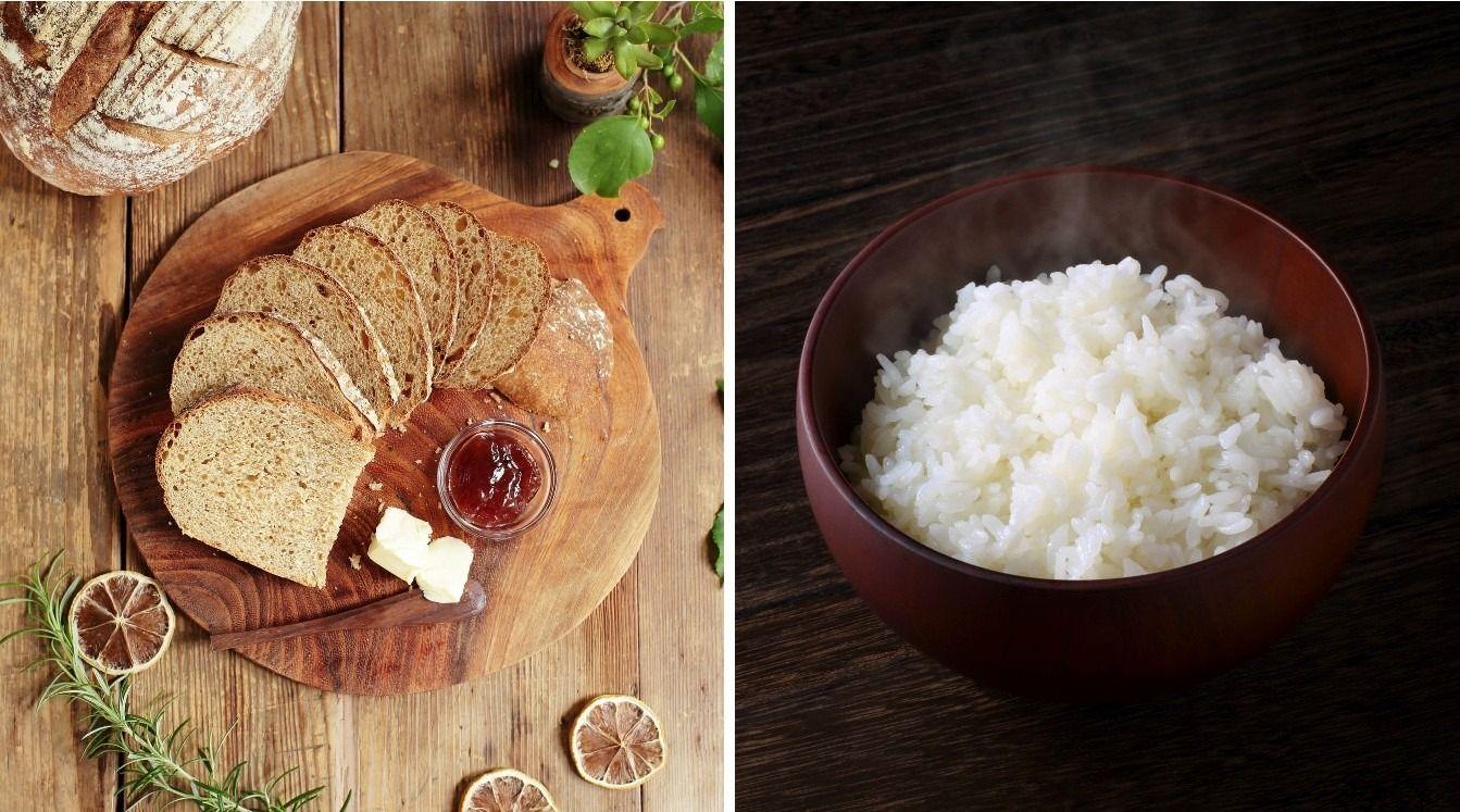 واسه اینکه چاق نشم؛ نان بخورم یا برنج؟! | مقایسه کالری برنج و نان