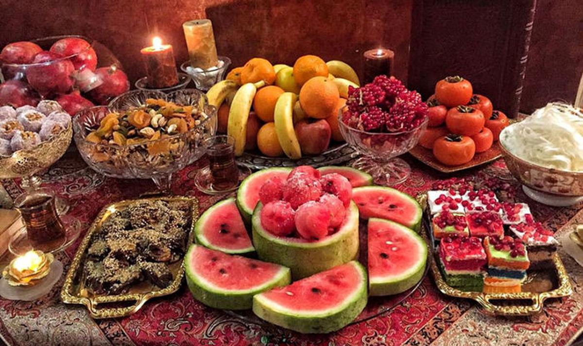 شب یلدا اینارو بخوری فرداش دل دردی!