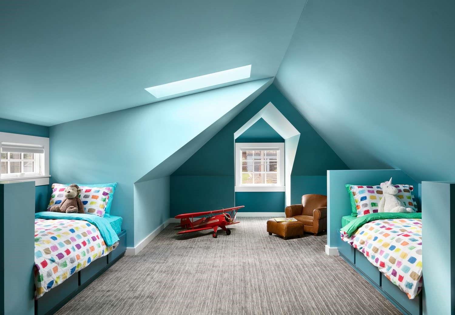 سقف های فانتزی و دکوری اتاق کودک | 10 ایده برای تزیین سقف اتاق خواب بچه ها