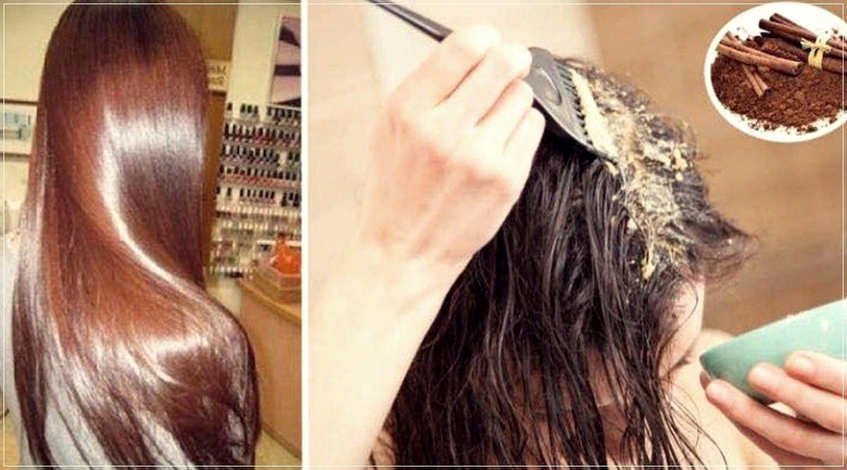 رنگ کردن مو با دارچین