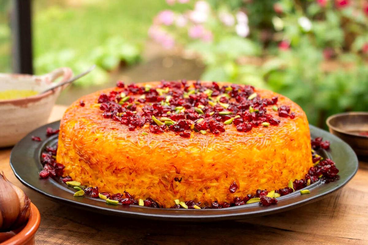 ناهار امروز: ته چین قیسی با مرغ مجلسی در 60 دقیقه + طرز تهیه