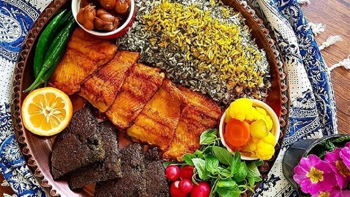 غذای شب عید رو اینطوری درست کن! | دستور تهیه سبزی پلو با ماهی مجلسی