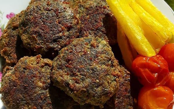 برای شام امشب به جای کوکو سبزی «شامی سبزی بابلی» درست کن + طرز تهیه