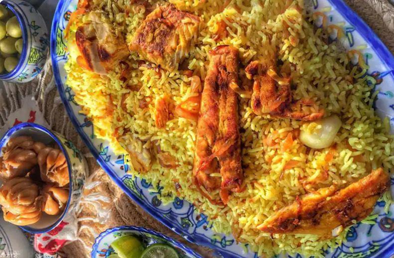 هزاری پلو با ماهی قزل آلا؛ ناهار لذیذ امروز + طرز تهیه