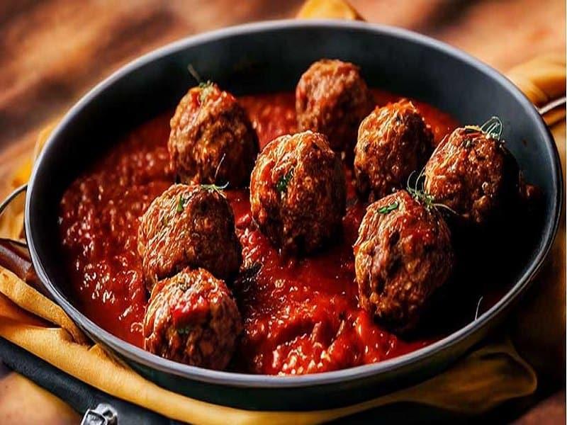 ناهار امروز: کوفته پسته مجلسی با 2 مدل سس مختلف + طرز تهیه