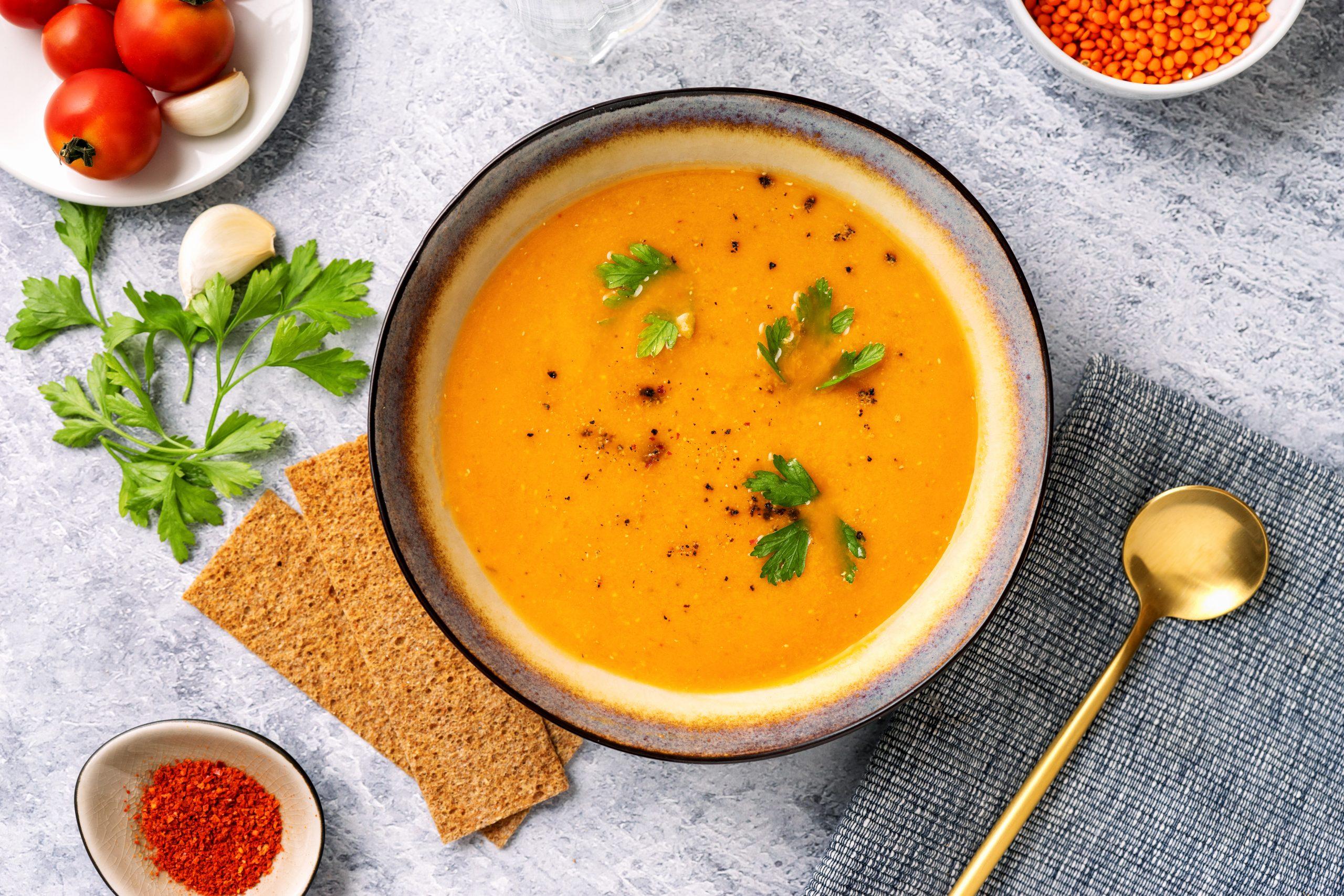 دستور تهیه لذیذترین سوپ رژیمی به سبک رستورانی! | طرز تهیه سوپ دال عدس