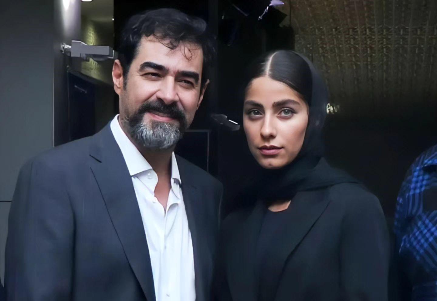 عکس های عاشقانه شهاب حسینی و همسرش در اکران سینمایی!