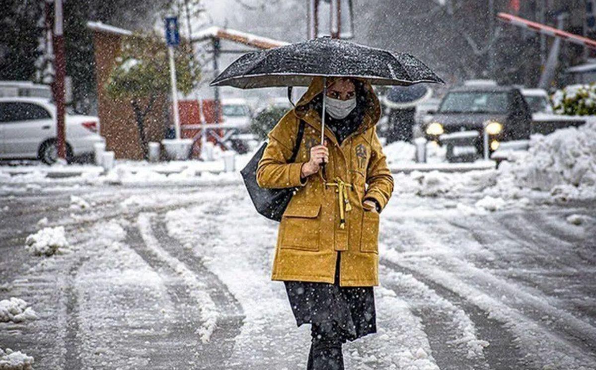 احتمال بارش سنگین برف در این مناطق! | هشدار هواشناسی امروز 15 اسفند 1402