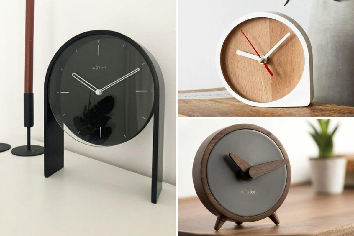 ساعت رومیزی چوبی؛ این مدل ها برای هر دکوراسیونی کاربرد دارند! + عکس