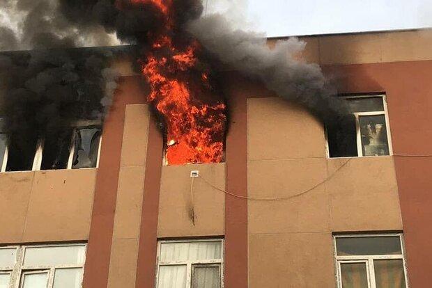 آتش سوزی وحشتناک مدرسه دخترانه در ارومیه + جزئیات