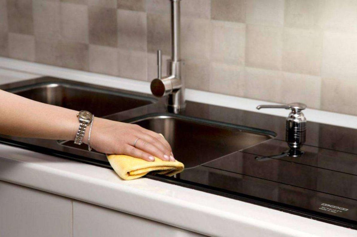 روش های کاربردی تمیز کردن سینک ظرفشویی با مواد طبیعی!